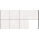MAT WALL, FLOOR AND FACADE TILE TRESCO BIANCO 60X60 CM AM-2391