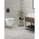 MAT WALL, FLOOR AND FACADE TILE TRESCO BIANCO 60X60 CM AM-2391