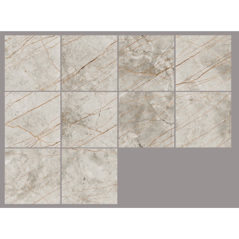 LAATTAA MATTAPIIN WALLS, FLOORS AND FACADE AMAZON RIVER ORANGE 60X60 CM AM-2645