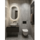 MATTE TILE FOR WALLS, FLOOR, FACADE CRETE GREY 60X60 CM TS-2771