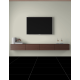 MATTE TILE FOR WALLS, FLOOR, FACADE PIANO BLACK 60X60 CM TS-2657
