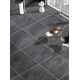 MATTE TILE FOR WALLS, FLOOR, FACADE MAREA NERO 60X60CM DG-2794