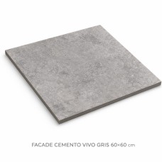 MATT TILE FOR WALLS, FLOORS, FACADE CEMENTO VIVO GRIS 60X60CM DG-2790