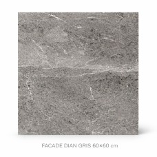 MATTE TILE FOR WALLS, FLOOR, FACADE DIAN GRIS 60X60CM AM-2401