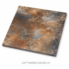 MATTA LAATTA SEINÄLLE, LATTIALLE JA JULKISIVULLE LOFT MARBLE 60X60CM 50-2786