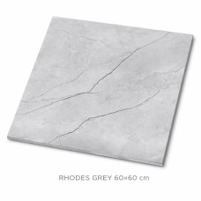 MATTE TILE FOR WALLS, FLOOR, FACADE RHODES GREY 60X60CM TS-2556