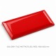 Ceramic wall tile Golden tile Metratiles, red, 100x200