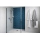 Ceramic wall tile Golden Tile Metrotiles,blue, 100x200