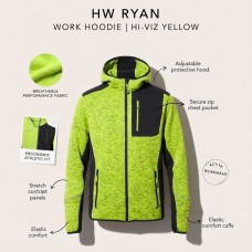 DRESSIPLUUS HW RYAN KAPUUTSIGA HI-VIZ KOLLANE 2XL