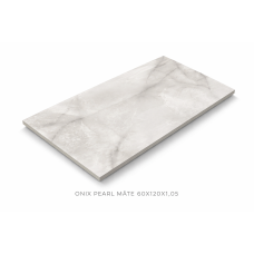 TÄISMASSPLAAT 60X120X1,05 ONIX PEARL MĀTE