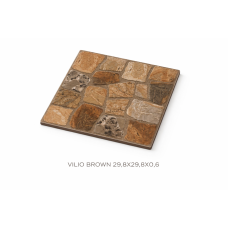 TÄISMASSPLAAT 29,8X29,8X0,8 VILIO BROWN