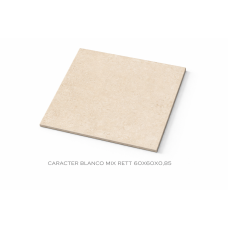 KERAAMILEN LATTA 60X60X0,85 CARACTER BLANCO MIX RETT