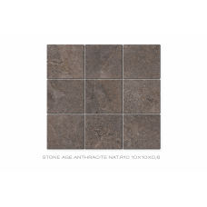 TÄISMASSPLAAT 10X10X0,6 STONE AGE ANTHRACI NAT.R10