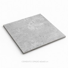 MATTE TILE FOR WALLS, FLOOR AND FACADE CEMENTO GRIGIO 60X60 CM 50-2779