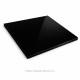 MATTE TILE FOR WALLS, FLOOR, FACADE PIANO BLACK 60X60 CM TS-2657