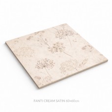DEKOOR 59,6X59,6X0,8 FANTI CREAM SATIN 2TK PAKK