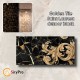 Wall decorative tile Golden Tile Saint Laurent,black, 300x600
