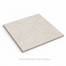 PÕRANDAPLAAT 59,8X59,8X0,8 POSITO GRYS MATT RECT