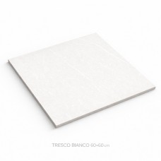 MAT WALL, FLOOR AND FACADE TILE TRESCO BIANCO 60X60 CM AM-2391