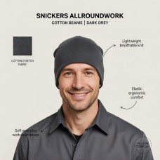 MÜTS SNICKERS AllroundWork COTTON BEANIE TUME HALL