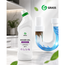 Kanalisatsioonipuhastusvahendi Digger-gel Professional 750 ml Grass