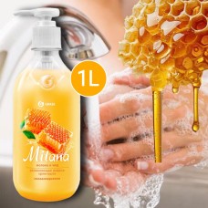 Vedelik kreem-seep Milana piim ja mesi 1000 ml Grass 