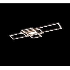 Лампа потолочная TRIO IRVINE 60W 6500lm SMD LED антрацит