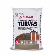 KOMPOSTI JA KÄIMLATURVAS 40L