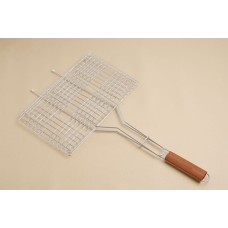 GRILL GRATE  34X22CM CHROME 