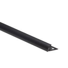 PLAADILIIST P 10mm VÄLISNURK MUST 113 2.5m