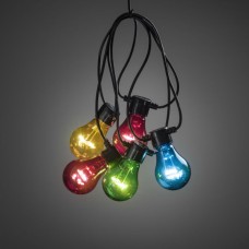 VALGUSKETT ADD BULBS 10 E27 IP44 LED MULTICOLOR