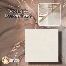 Напольная плитка Golden Tile Meander, бежевая,400х400
