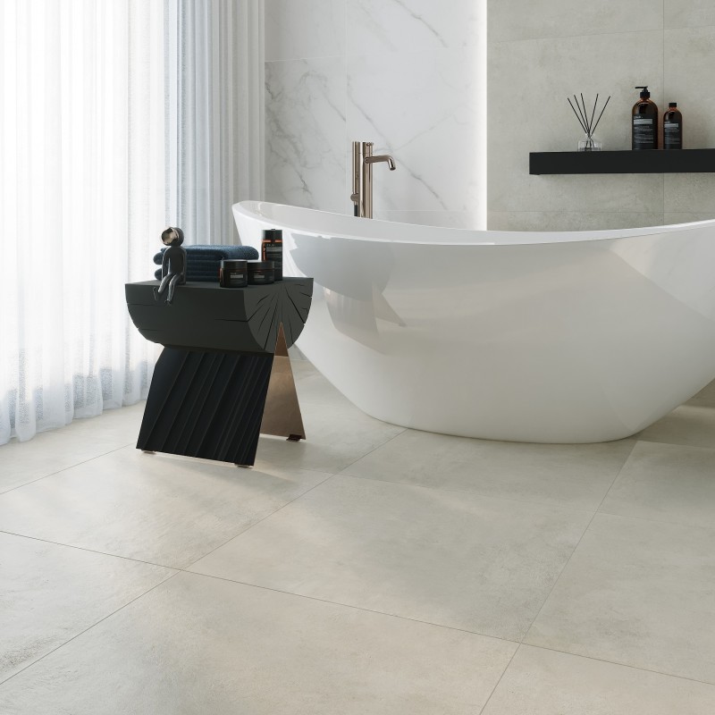 Ceramic floor tile Golden Tile Hamburg,beige, 600x600