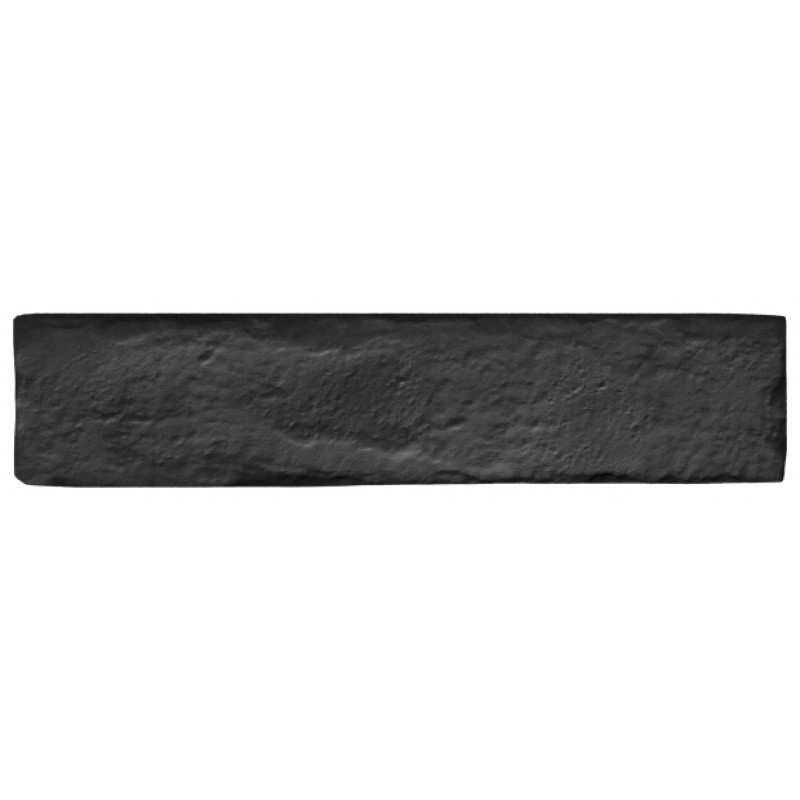 Decorative wall tile Golden Tile The Strand, black, 250x60.