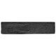 Decorative wall tile Golden Tile The Strand, black, 250x60.