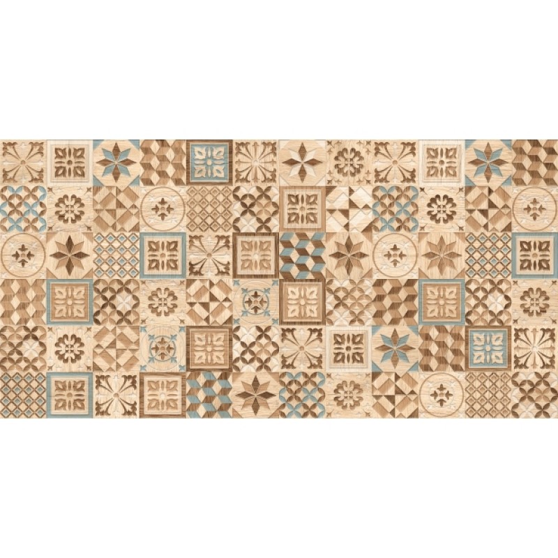 Wall tile Golden Tile Country wood, decor mix, 300x600