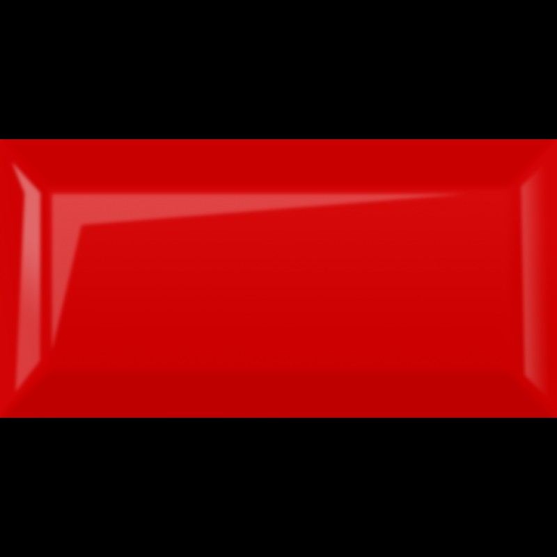 Ceramic wall tile Golden tile Metratiles, red, 100x200