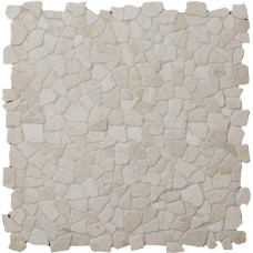 NAT.MOSAIIK 30X30 WHITE INTERLOCK