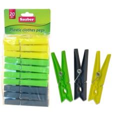 Clothespins PLASTIKUST 20TK