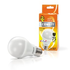 PIRN ECOWATT 9W E27 LED SOE VALGE