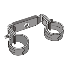 PIPE CLAMP  32 2-NE ZN