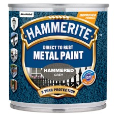 METALLIMAALI HAMMERITE HAMMERED Harmaa 250ml