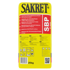 FACADE PLASTER  SAKRET SBP 2mm 25kg