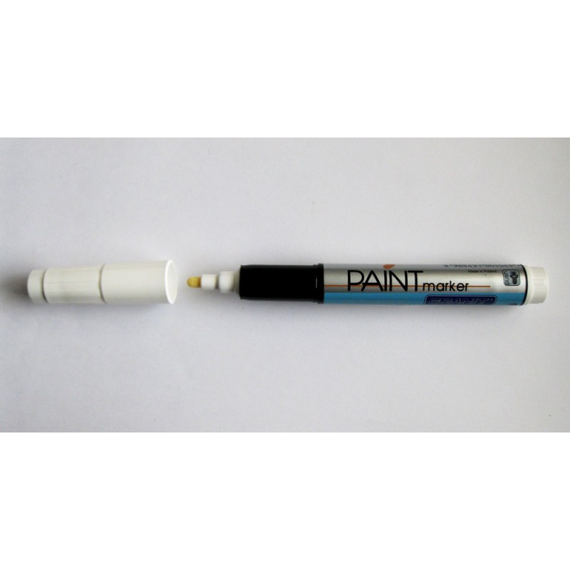 MARKER PAINT METALLIC White