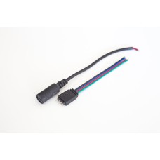 KONNEKTOR RGB KONTROLLERILE 4PIN+DC