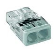 KLEMM WAGO 2x2,5mm² 5tk VALGE