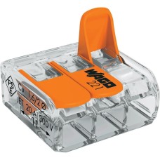 KLEMM WAGO 3x0,2-4mm² 50tk/PK