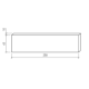 TELLISE PLAAT LIBRA 250X10X65/50TK