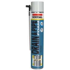 PU FOAM  SOUDAL DRAIN & PIPE 750ml