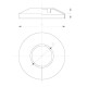 PLASTIKROSETT EXPERT 15mm KROOM